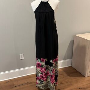 NWT RIP CURL beach cover up tie neck